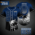 Indianapolis Colts Personalized Baseball Jersey - lylyprint.com