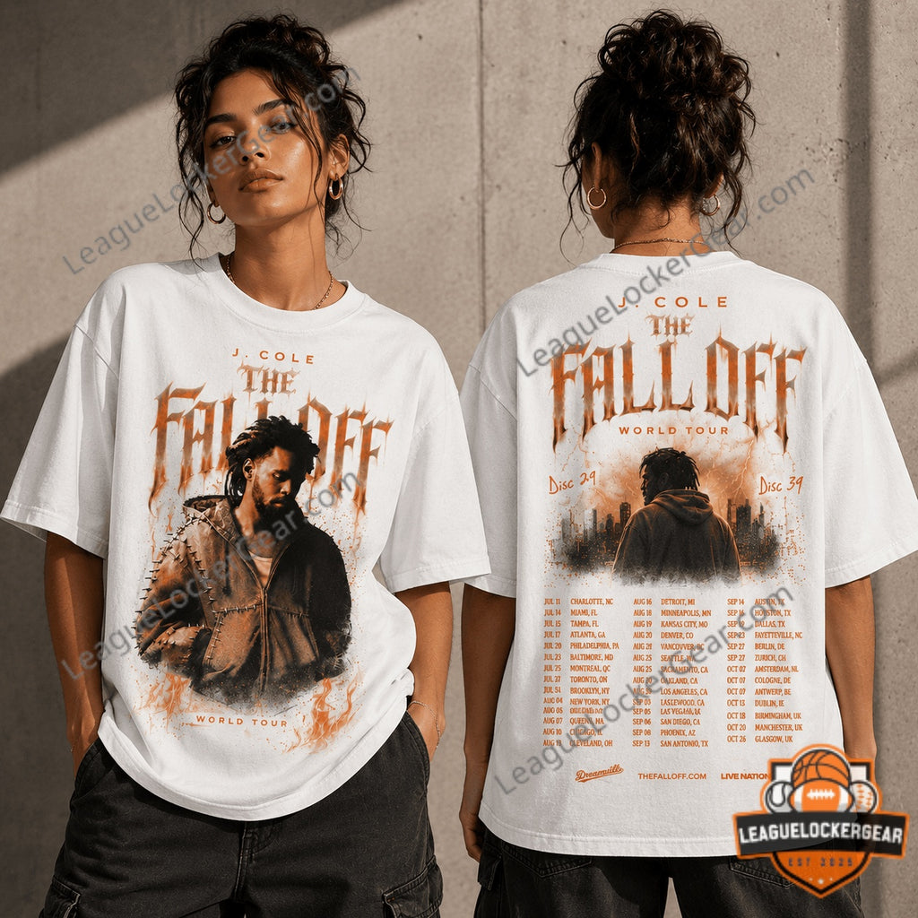 J. Cole The Fall Off World Tour T-Shirt