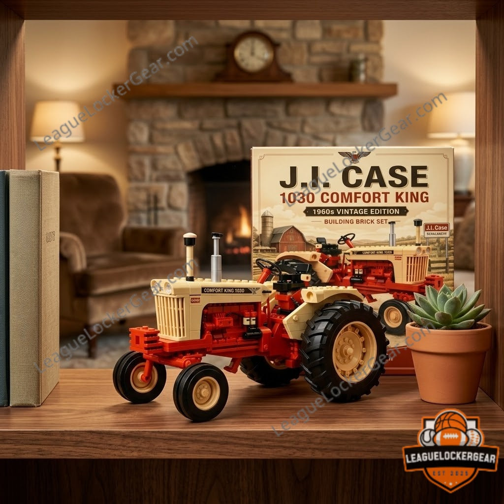 J.I. CASE Comfort King 1960s Vintage Edition Building Brick Set