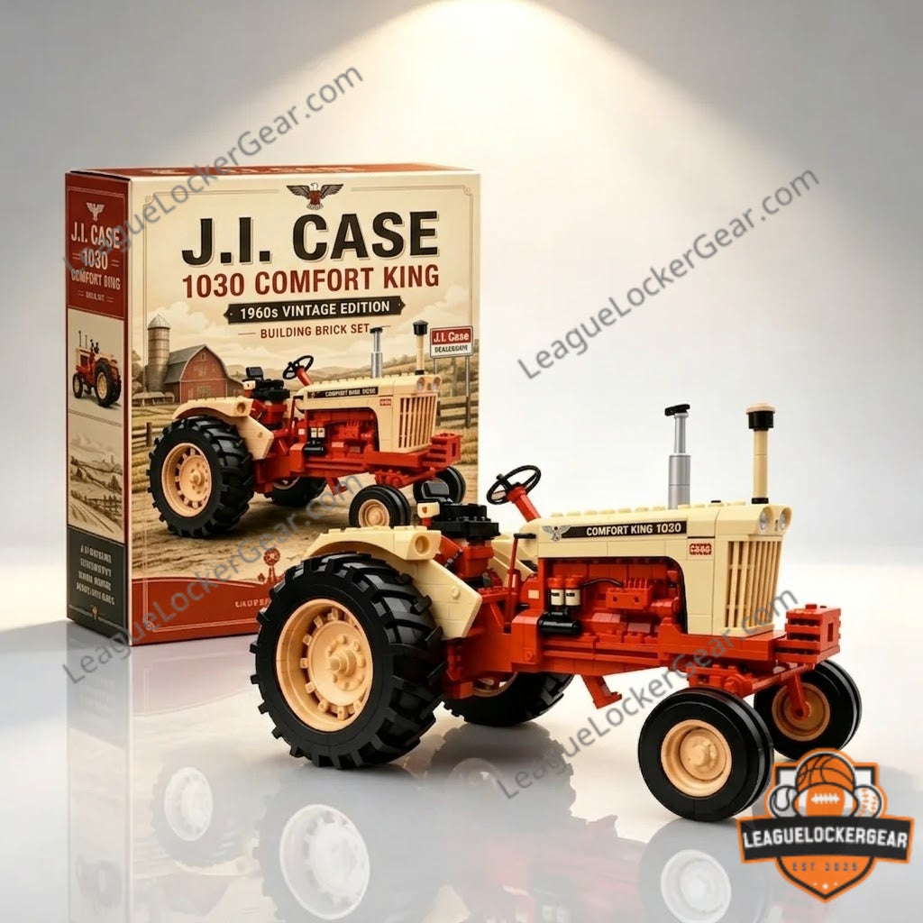 J.I. CASE Comfort King 1960s Vintage Edition Building Brick Set