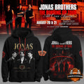 Jonas Brothers The Burning Up Tour All Over Again Hoodie