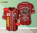 Kansas City Chiefs Personalized Baseball Jersey Fan Gifts - lylyprint.com