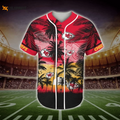 Kansas City Chiefs Tropical Baseball Jersey Gifts for Fans - lylyprint.com