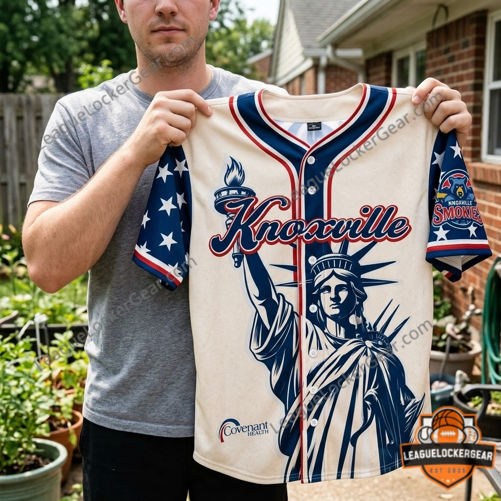 Knoxville Smokies America 250th Anniversary 2026 Independence Day Baseball Jersey