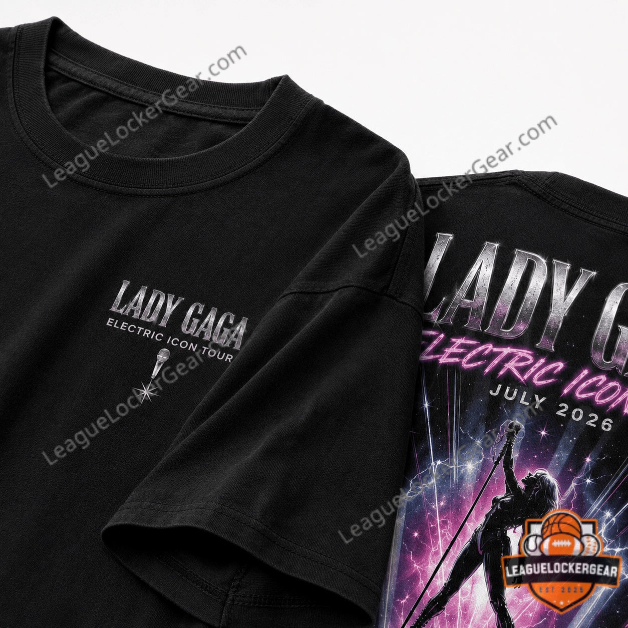 Lady Gaga Electric Icon Tour July 2026 T-Shirt