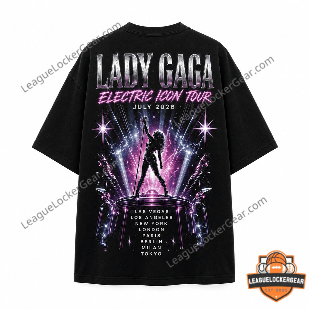 Lady Gaga Electric Icon Tour July 2026 T-Shirt
