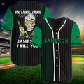 Laugh Cry Take My Jameson Whiskey I Kill You Baseball Jersey - Aopprinter