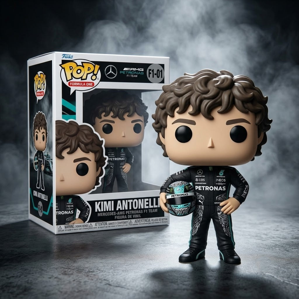 Kimi Antonelli Mercedes-AMG Petronas F1 Vinyl Figure