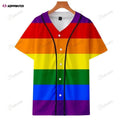 LGBT Baseball Jersey: Baseball Tee for Inclusive Athletes #259 - Aopprinter