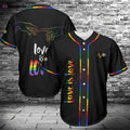 LGBT Baseball Tee: Love is Love Jersey 326 - Show Your Support! - Aopprinter