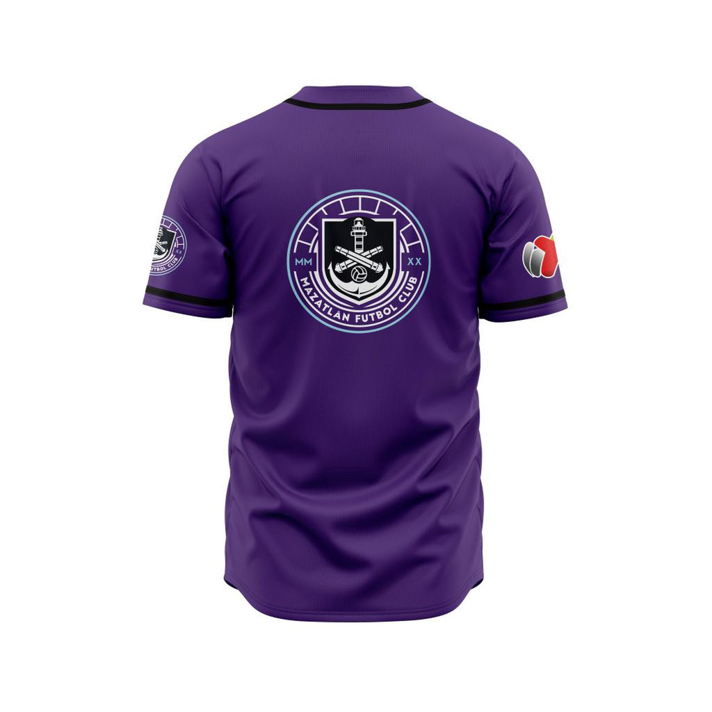 LIGA MX Mazatlan F.C Personalized Name Baseball Jersey Gift for Men Women - Bafud
