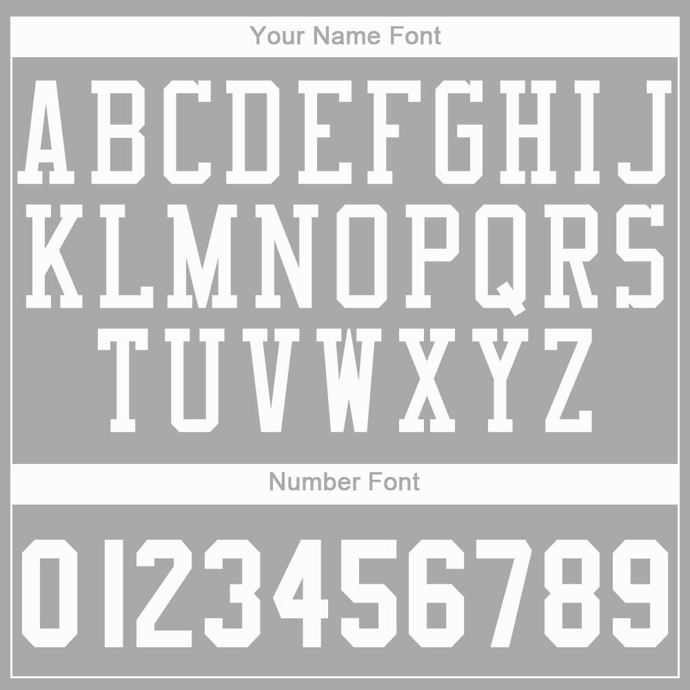 Custom Gray White Round Neck Basketball Jersey