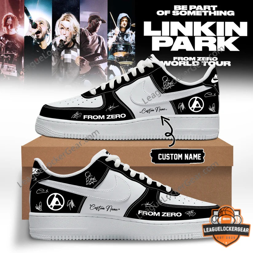 Linkin Park From Zero World Tour Air Force 1 Sneakers