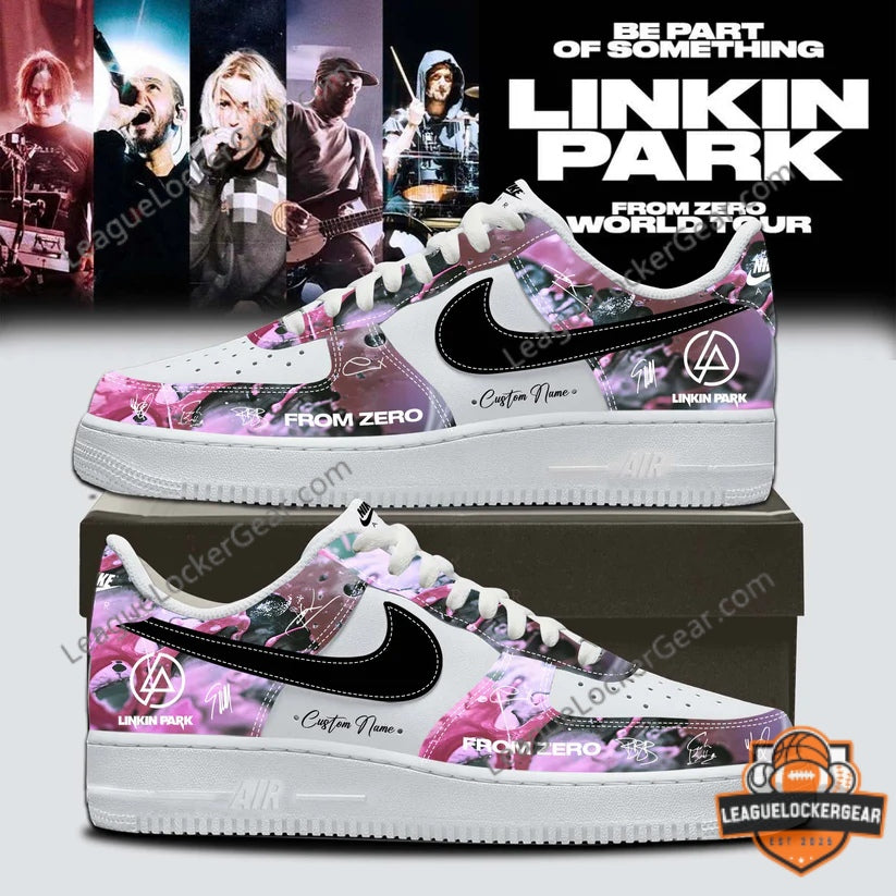 Linkin Park From Zero World Tour Air Force 1 Sneakers