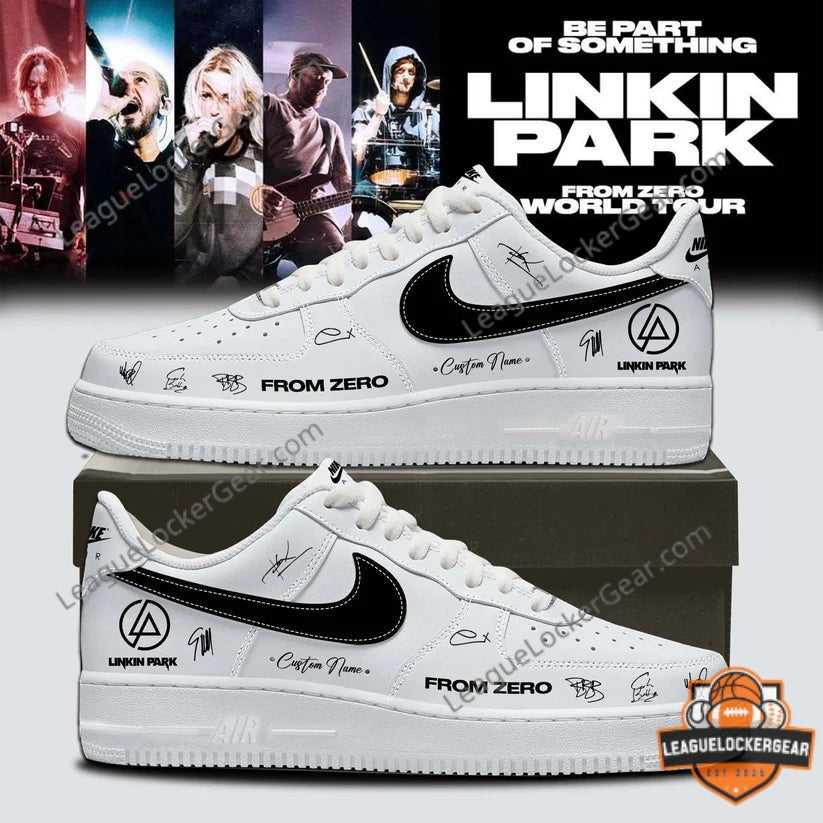 Linkin Park From Zero World Tour Air Force 1 Sneakers