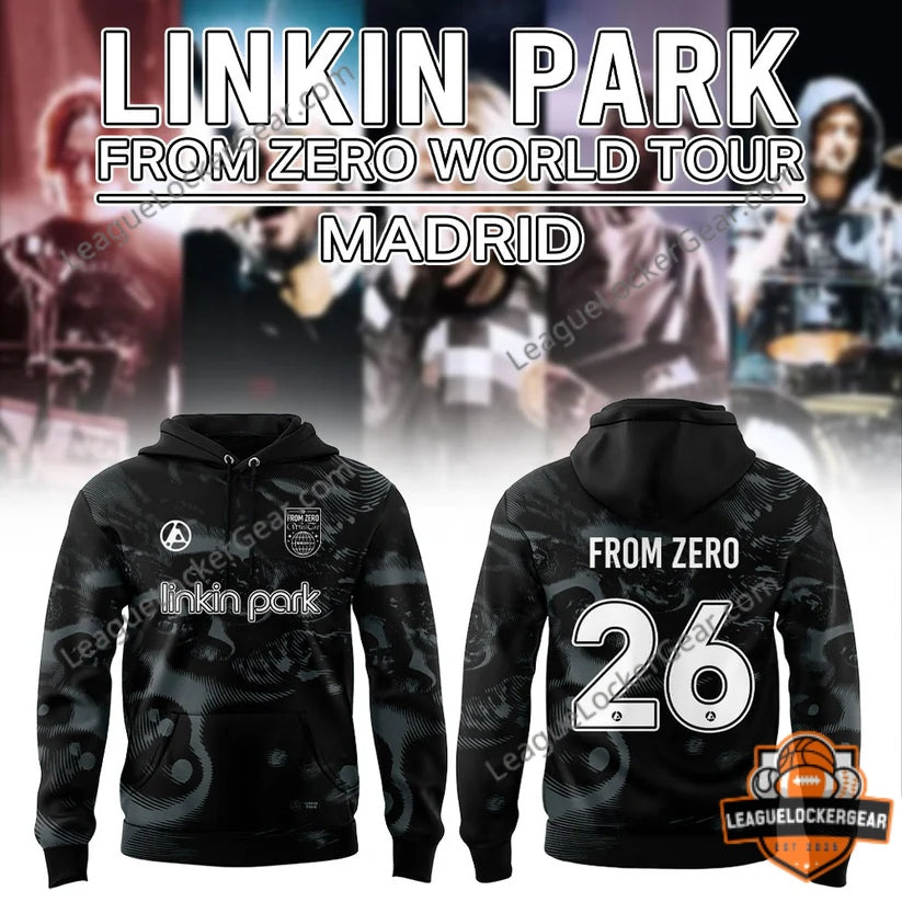 Linkin Park From Zero World Tour Madrid 26 T-Shirt