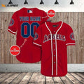 Los Angeles Angels Baseball Jersey BJ0002 - lylyprint.com