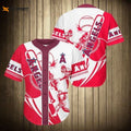 Los Angeles Angels Baseball Jersey BJ0003 - lylyprint.com