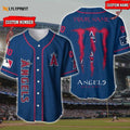 Los Angeles Angels Baseball Jersey BJ0004 - lylyprint.com