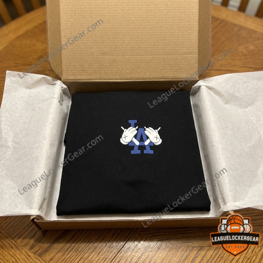 Los Angeles Dodgers KAWS Collaboration T-Shirt