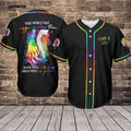 Love is Love Baseball Jersey - LGBT Baseball Tee Jersey 361 - Aopprinter