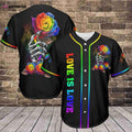 Love is Love Baseball Jersey – LGBT Baseball Tee Shop Now! - Aopprinter