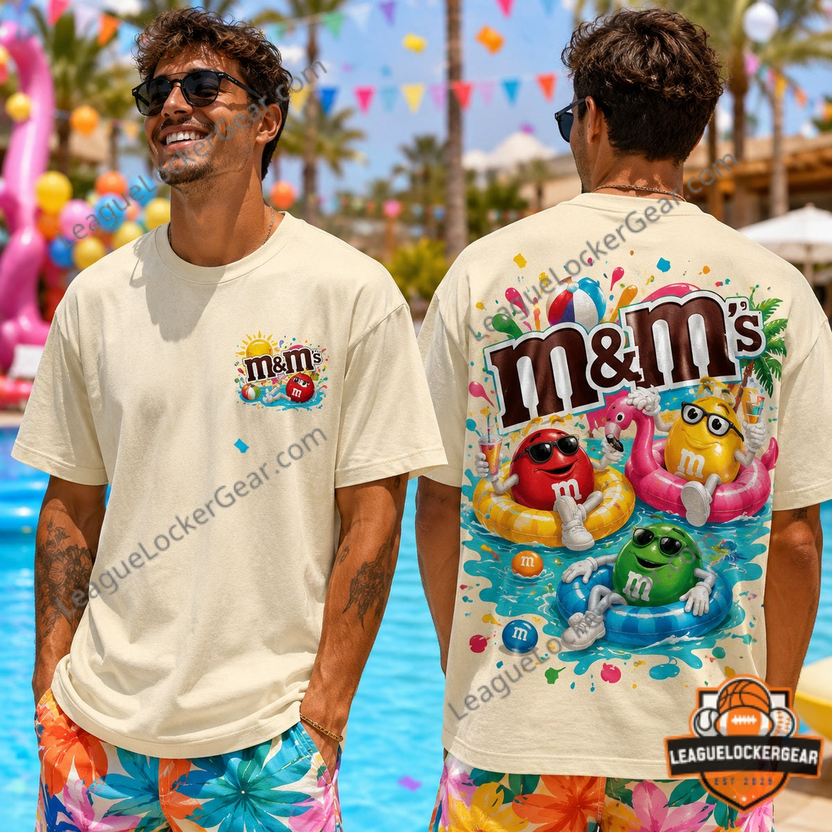 M&M’s Summer Pool Party T-Shirt