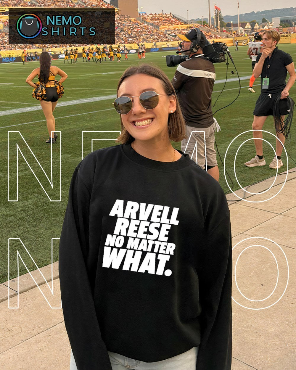 Arvell Reese no matter what shirt