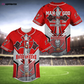 Man of God Tampa Bay Buccaneers Baseball Jersey Shirt - Aopprinter