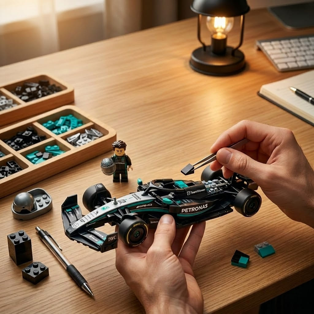 Kimi Antonelli Mercedes-AMG Petronas F1 2026 Building Block Set