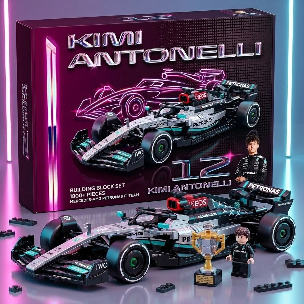 Kimi Antonelli Mercedes-AMG Petronas F1 Building Block Set
