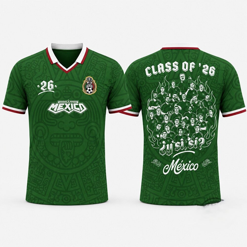 Mexico World Cup 2026 Y Si Si Commemorative Jersey
