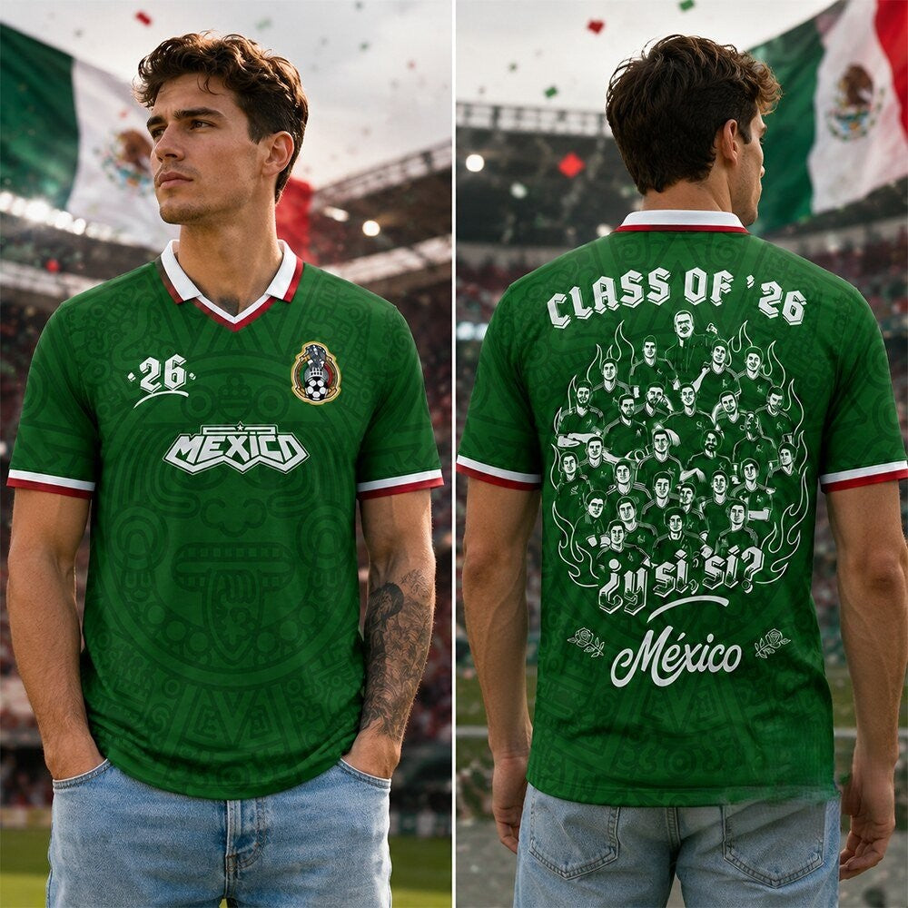 Mexico World Cup 2026 Y Si Si Commemorative Jersey