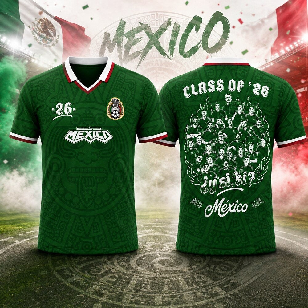 Mexico World Cup 2026 Y Si Si Commemorative Jersey