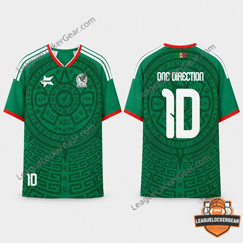 Mexico 2026 World Cup Aztec Soccer Jersey