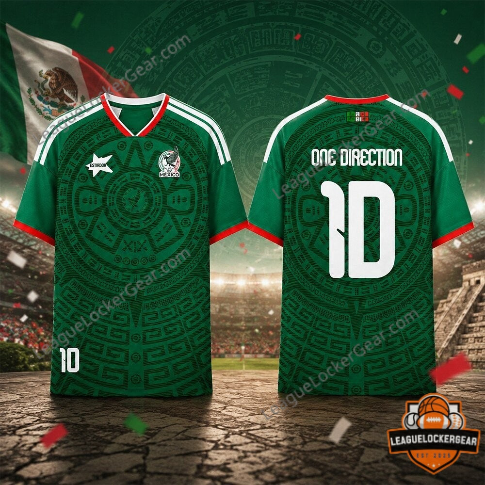 Mexico 2026 World Cup Aztec Soccer Jersey