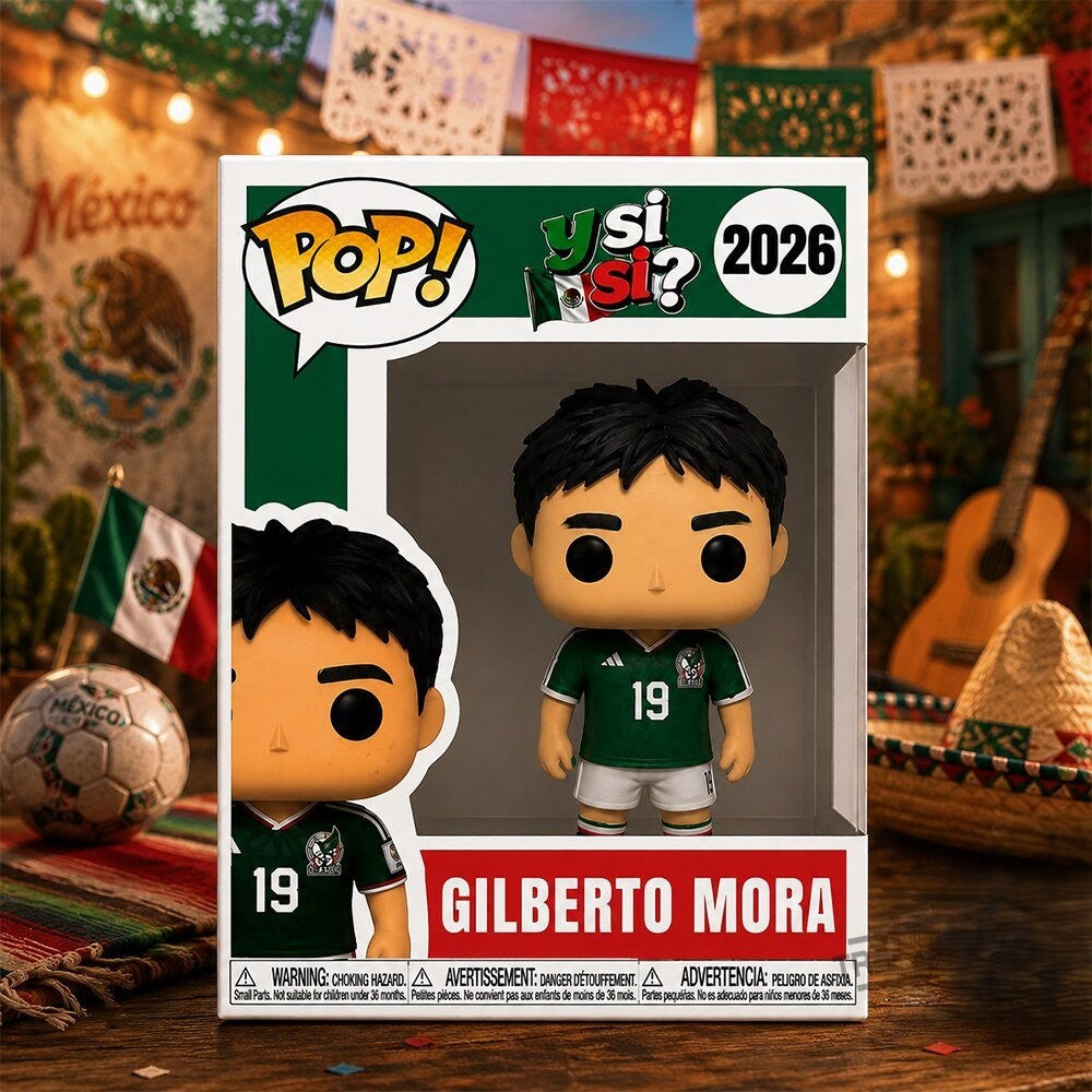 Mexico Gilberto Mora 2026 World Cup Funko Pop Figure
