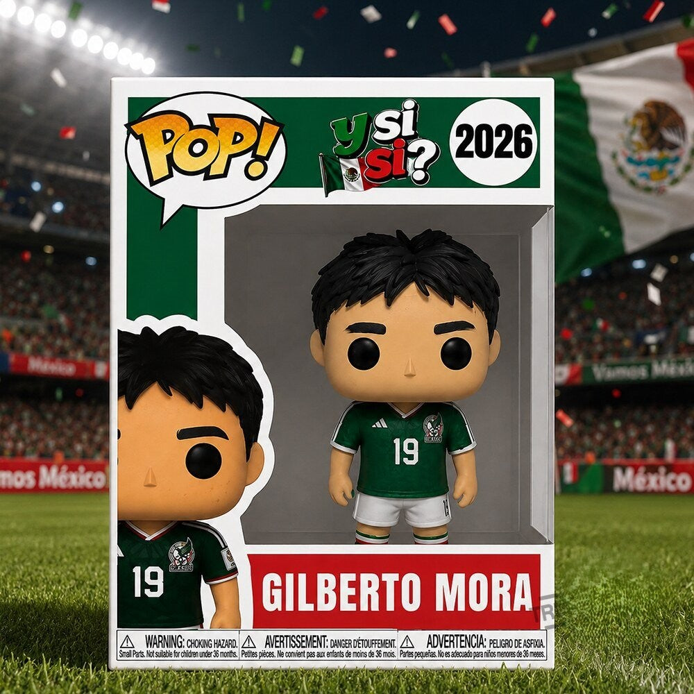 Mexico Gilberto Mora 2026 World Cup Funko Pop Figure