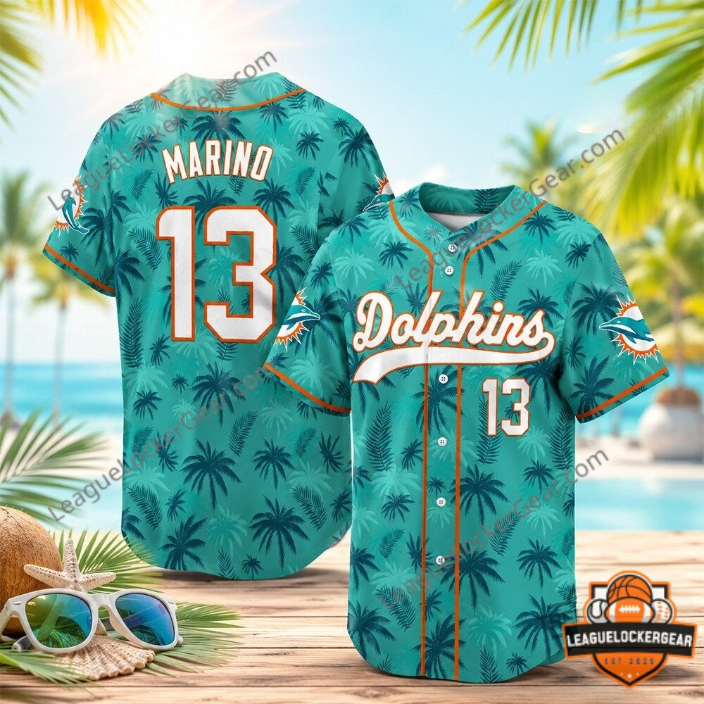 Miami Dolphins GTA VI Baseball Jersey