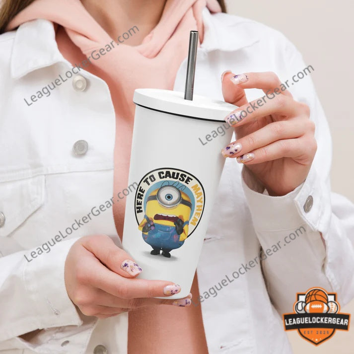 Minions & Monsters 2026 Here To Cause Mayhem Tumbler