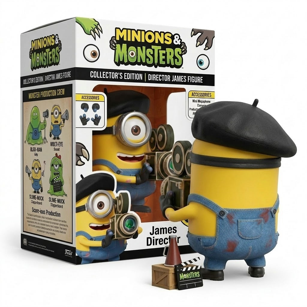 Minions & Monsters Director James Collector’s Edition Figure