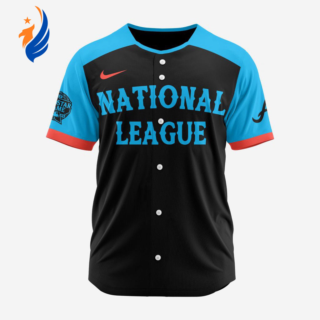 MLB Atlanta Braves Personalized 2024 All Star Game Baseball Jersey - Bafud