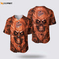 Unique & Expressive MLB Baltimore Orioles Baseball Jersey with Skull Design for Passionate Fans - Gift for Men Women - lylyprint.com