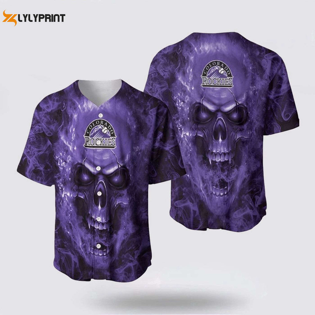 MLB Colorado Rockies Baseball Jersey - Adventure and Personality for Fans - Gift for Men Women - lylyprint.com
