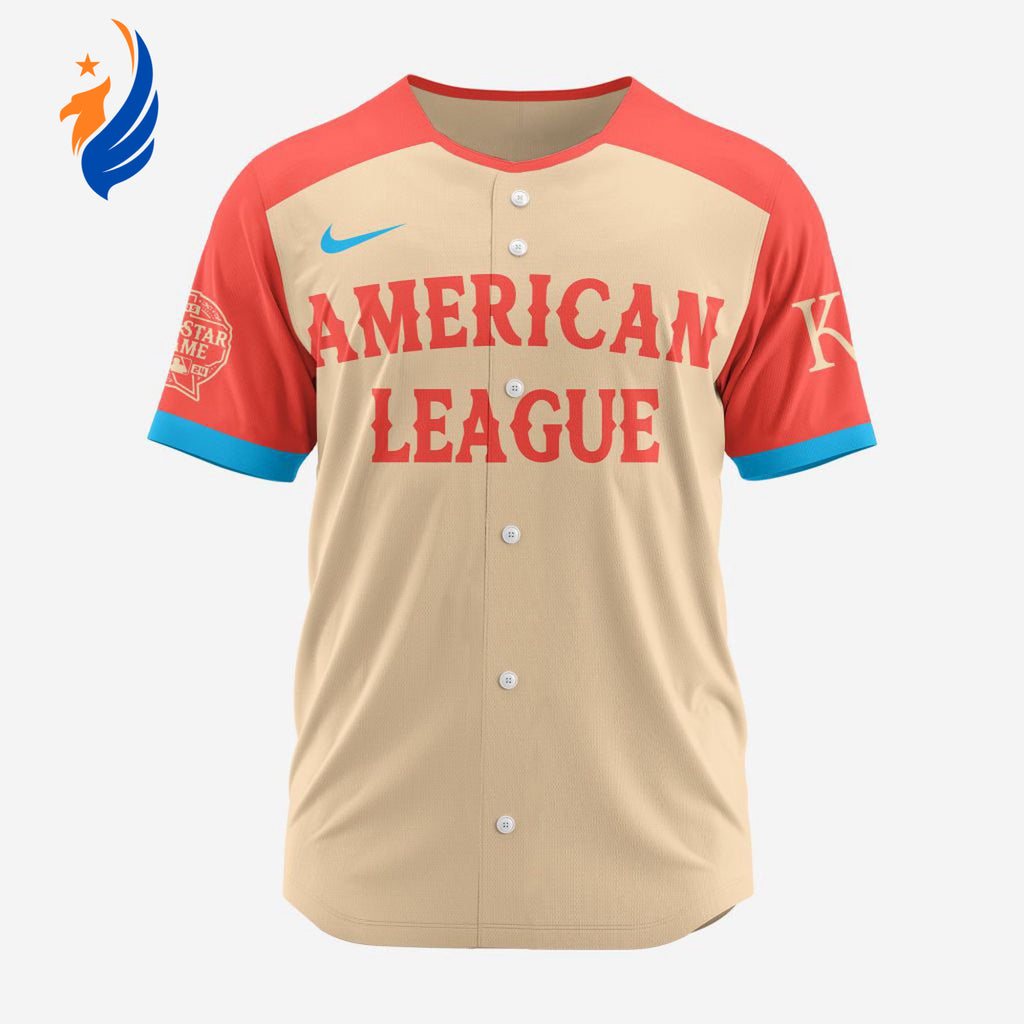 MLB Kansas City Royals Personalized 2024 All Star Game Baseball Jersey - Bafud