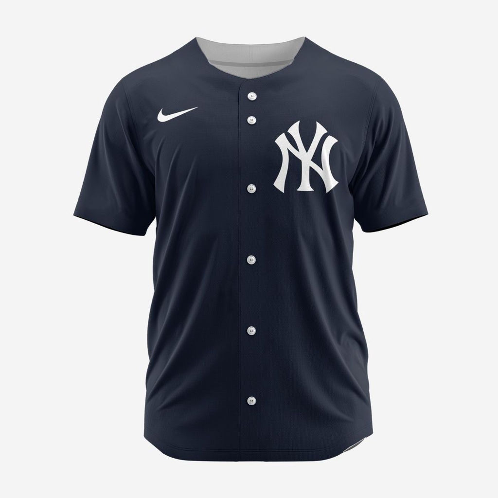 MLB New York Yankees Personalized Alternate Baseball Jersey - Bafud
