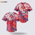 Authentic MLB Philadelphia Phillies Baseball Jersey Flower - Perfect for Fans! - Gift for Men Women - lylyprint.com