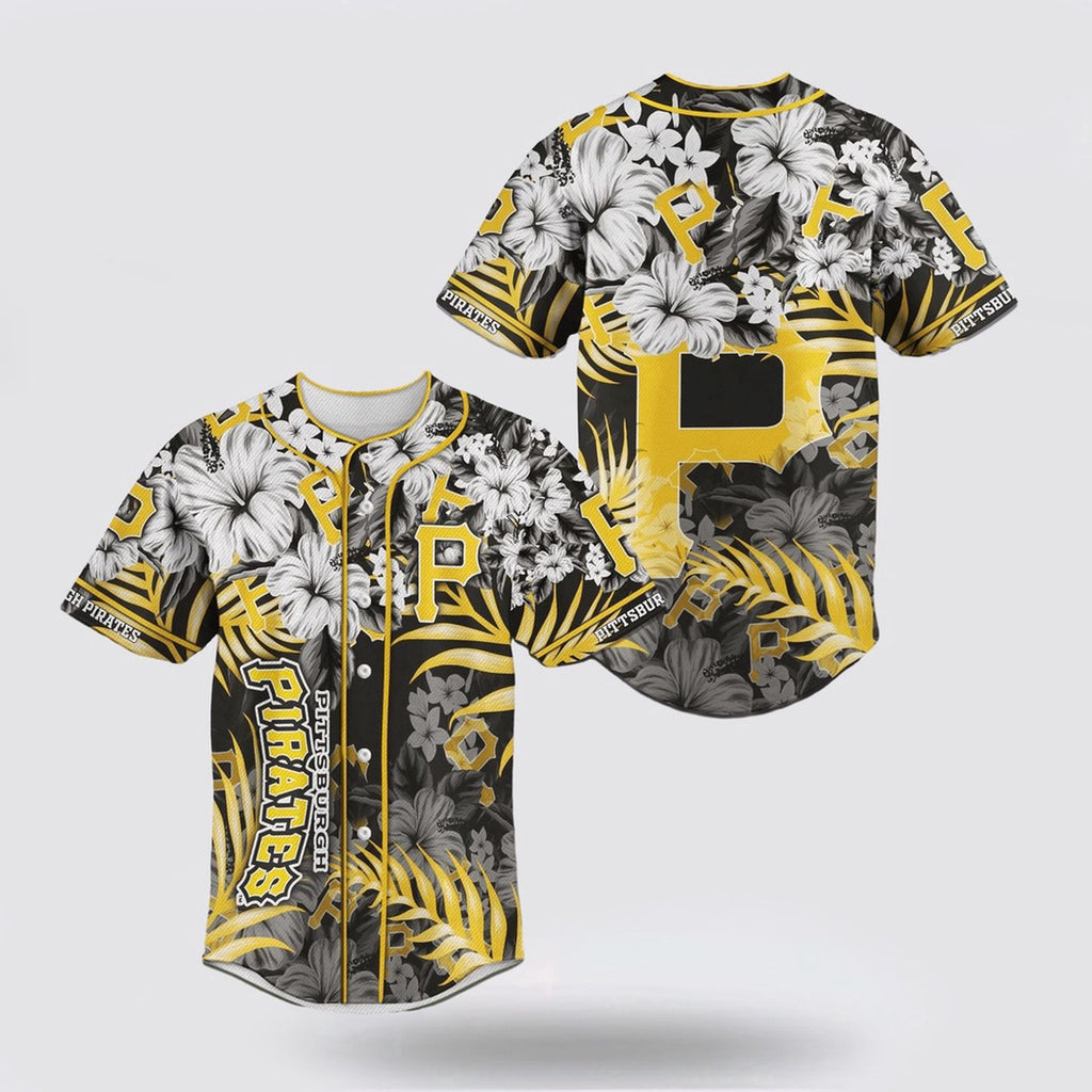 Show Your Team Spirit with MLB Pittsburgh Pirates Baseball Jersey Flower - Perfect for Fans! - Gift for Men Women - lylyprint.com