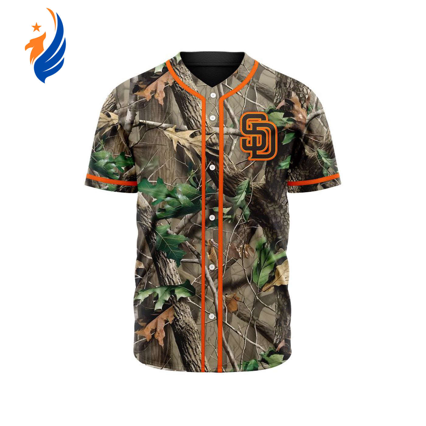 MLB San Diego Padres Special Realtree Camo Hunting Baseball Jersey Gift for Men Women - Bafud