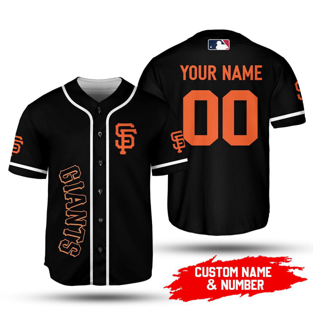 MLB San Francisco Giants Custom Name Number Baseball Jersey V5 Unisex Shirt, Gift For Men And Women - Aopprinter